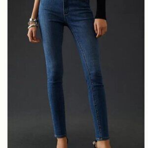 Anthropologie Pilcro High-Rise Skinny Jeans Denim Size 31 Tall